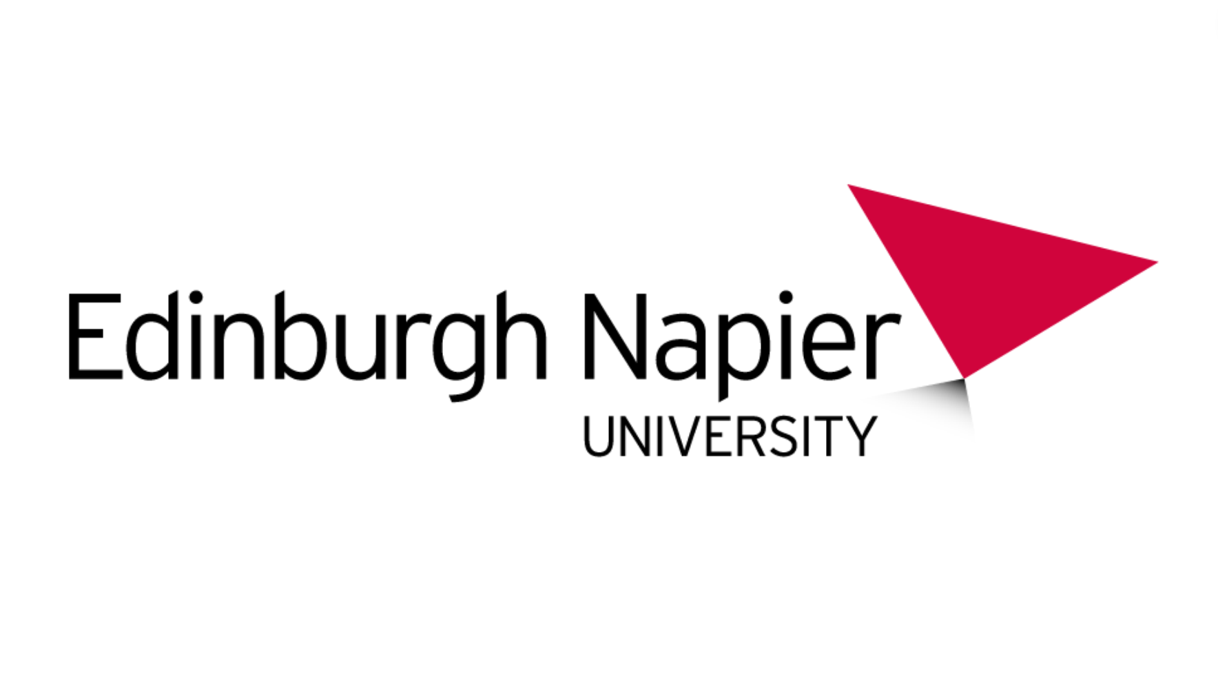 Edinburgh Napier University sponsorship logo