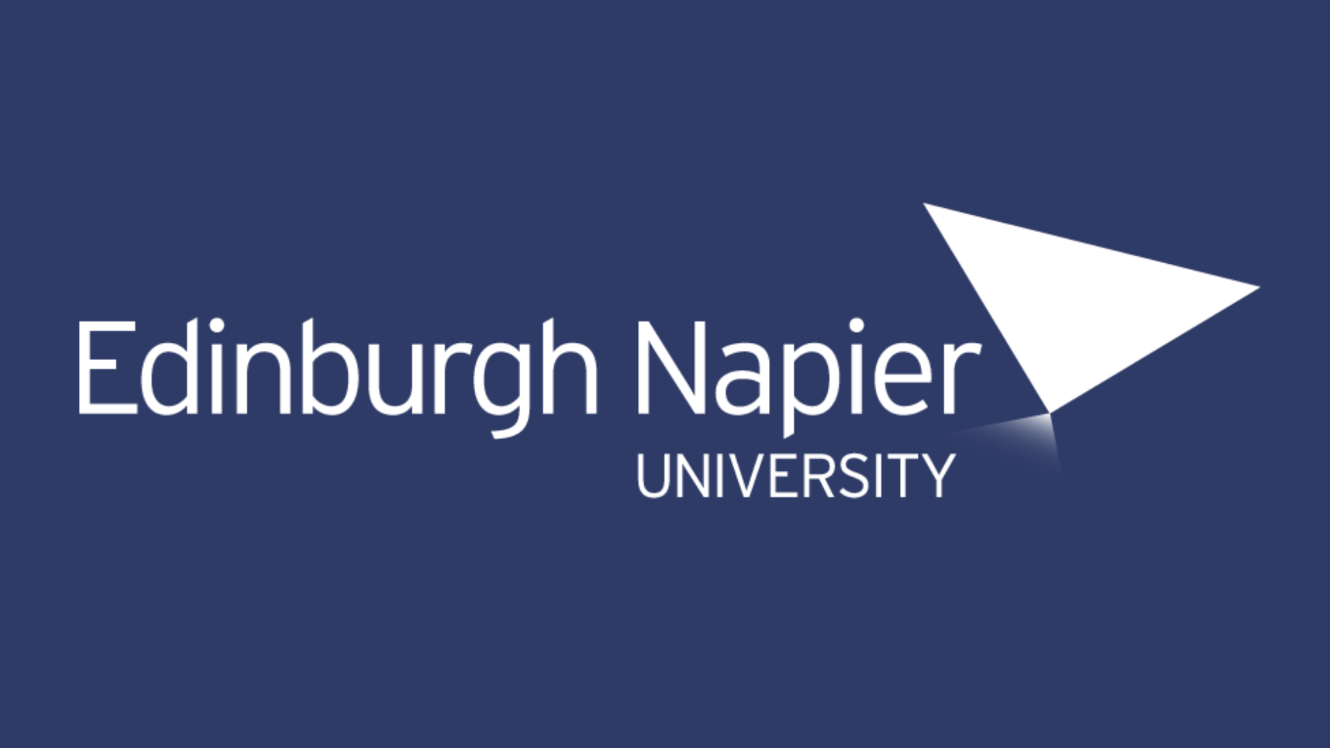 Edinburgh Napier University sponsorship logo